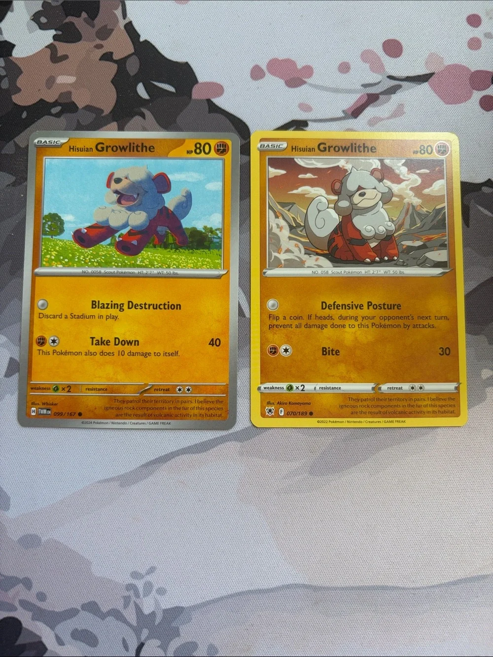 Growlithe Character Lot | 6 Pokémon Cards | ✨5/$25✨